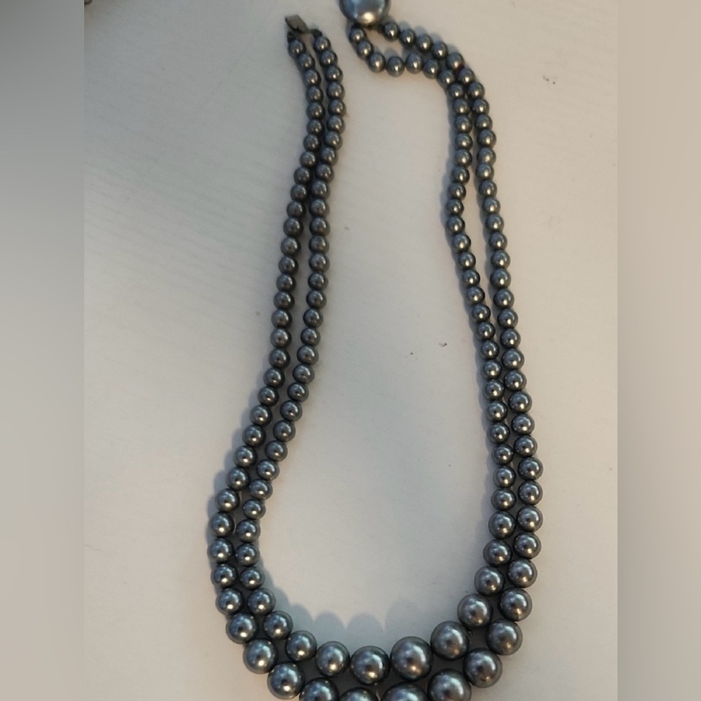 Pearl Necklace Double Strand Vintage